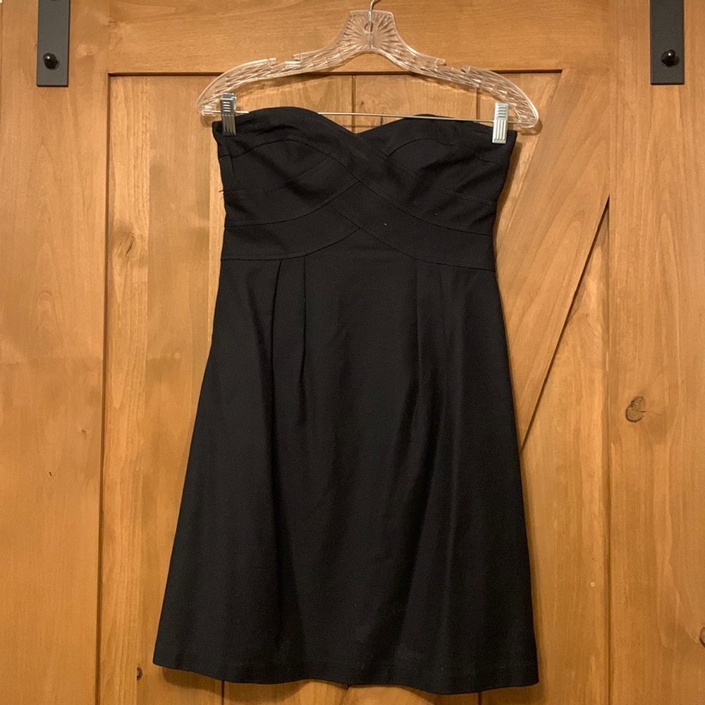 Nanette Lenore Black Strapless Dress, Size 2